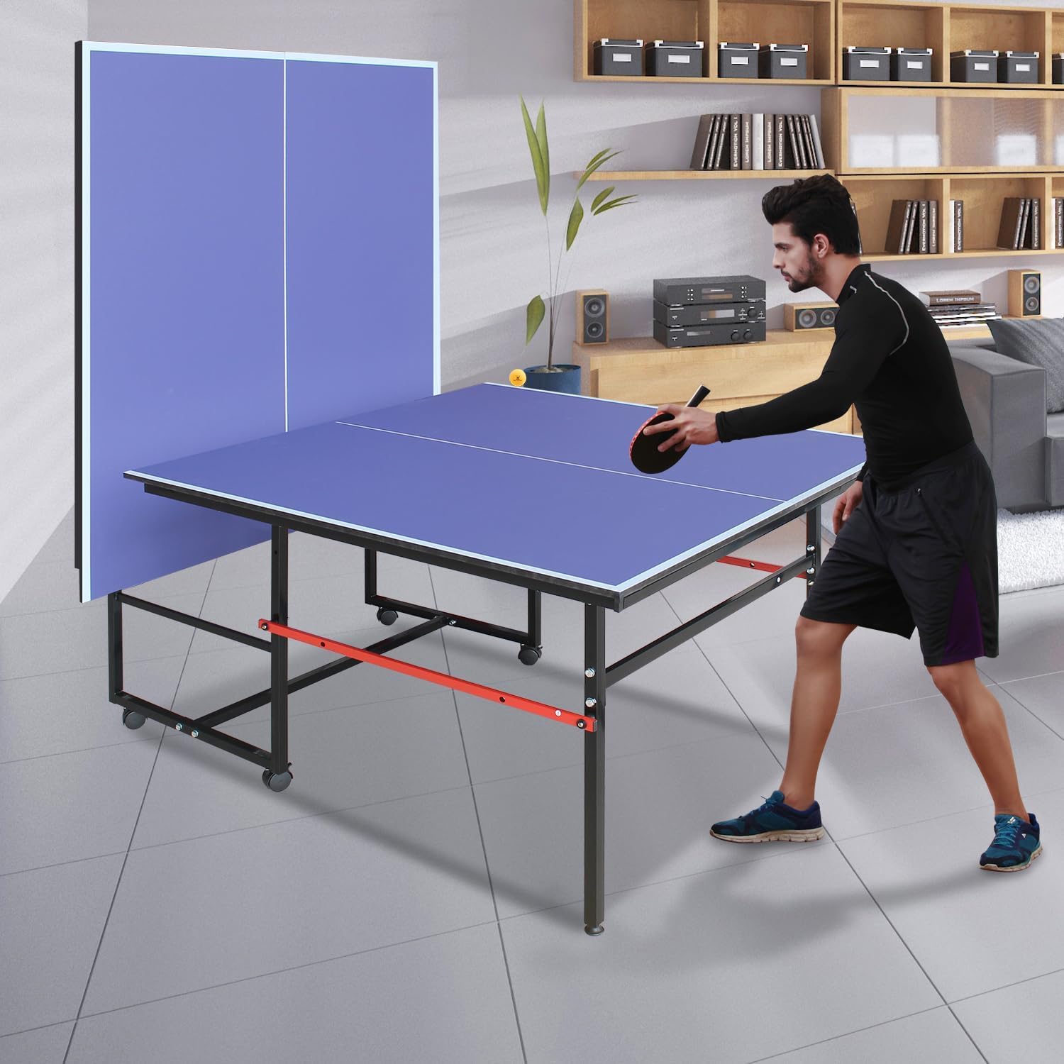 Table de ping-pong portable de - Table Tennis Olympics avis et prix