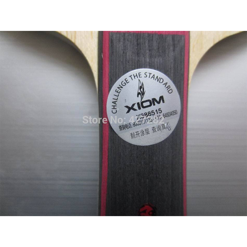 Lame de tennis de table XIOM S - Table Tennis Racket avis et prix