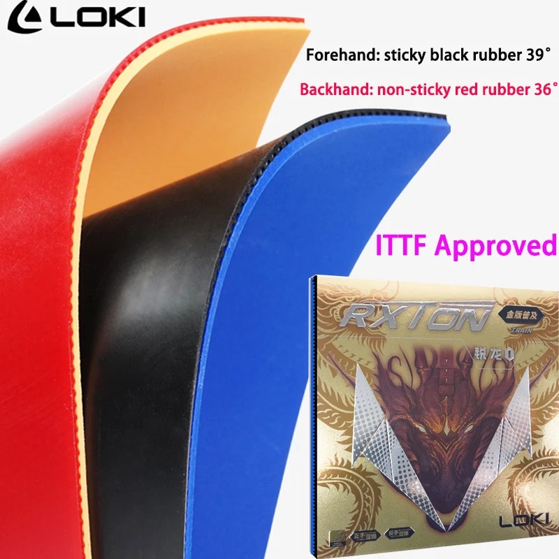 LOKI RXTON 1 FIRE DRAGON Caout - Table Tennis Zhang Jike avis et prix